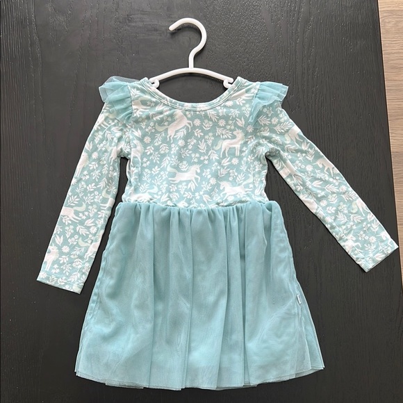 Little Sleepies PLAY unicorn tulle twirl dress - Picture 1 of 5